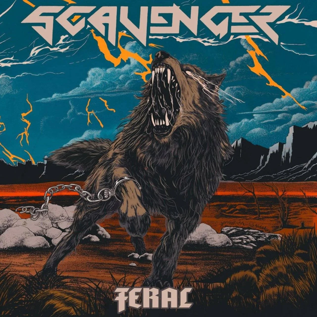 [ Qobuz, Hi-Res FLAC (Tracks) 24-Bit 48.0 kHz ] SCAVENGER - [ 2024 ] - Feral (Doom, Stoner)