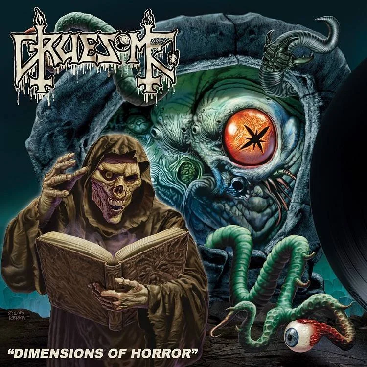 GRUESOME - [ 2016 ] - Dimensions Of Horror - [ FLAC (tracks+.cue) 16-Bit 44.1 kHz ]