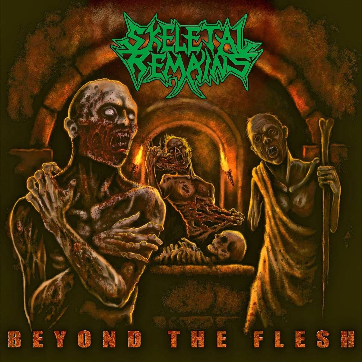 Skeletal Remains - [ 2012 ] - Beyond The Flesh - [ FLAC (tracks+.cue) 16-Bit 44.1 kHz ]