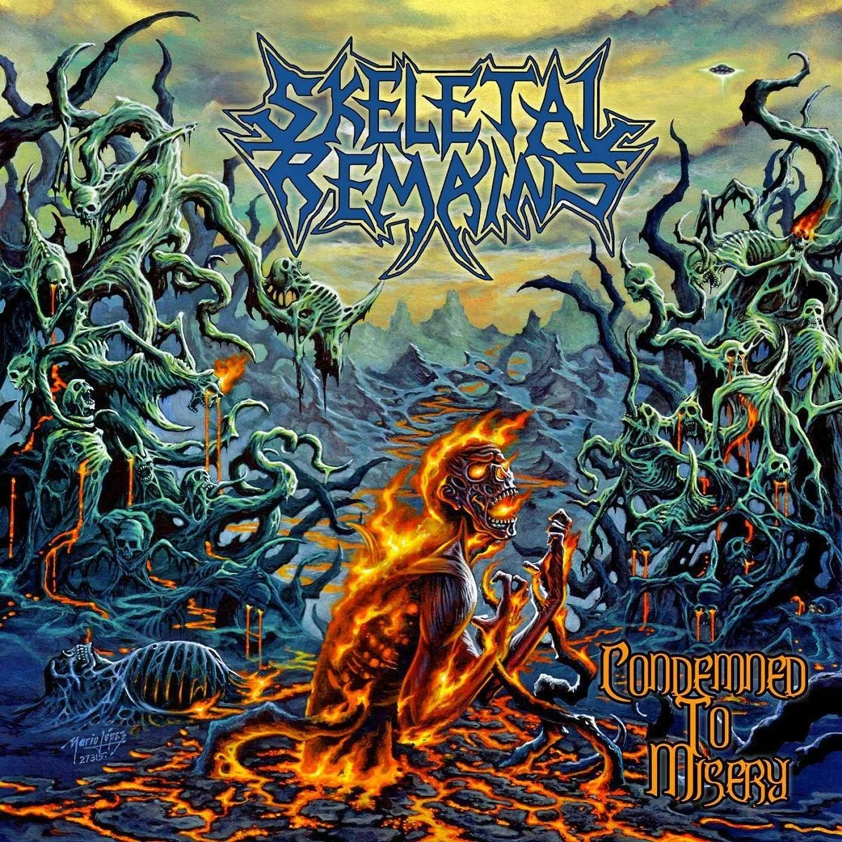 Skeletal Remains - [ 2015 ] - Condemned To Misery - [ FLAC (tracks+.cue) 16-Bit 44.1 kHz ]