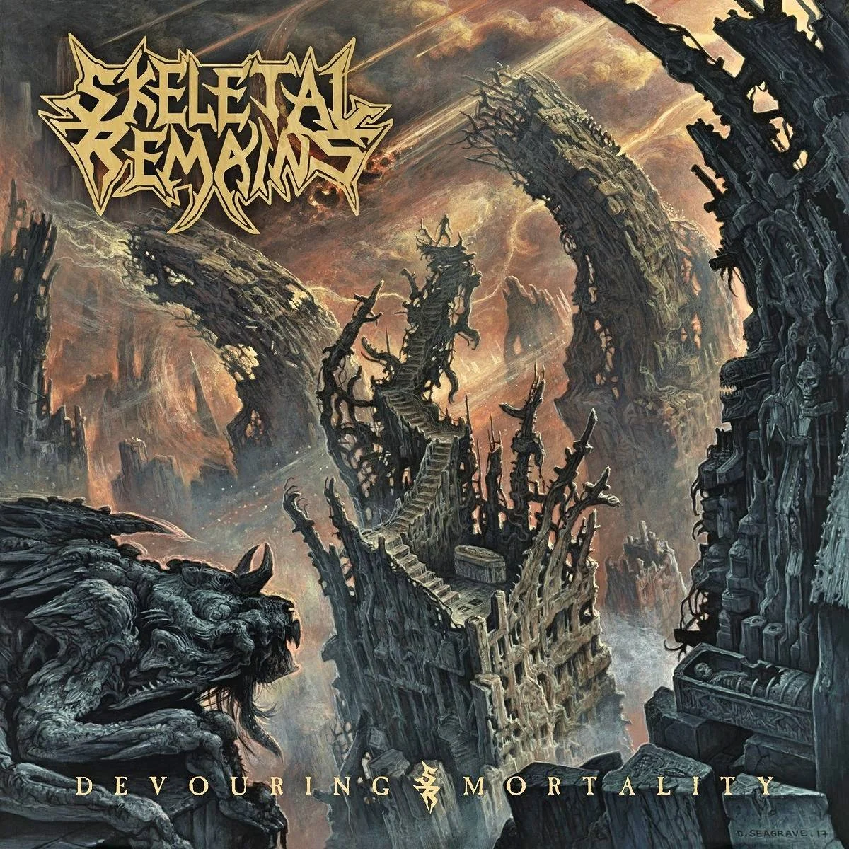 Skeletal Remains - [ 2018 ] - Devouring Mortality - [ FLAC (tracks+.cue) 16-Bit 44.1 kHz ]