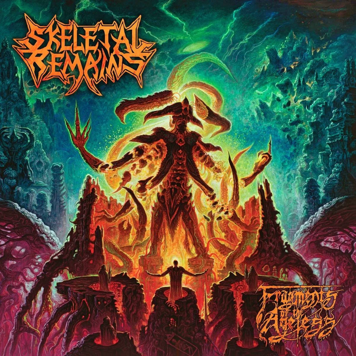 Skeletal Remains - [ 2024 ] - Fragments Of The Ageless - [ FLAC (tracks+.cue) 16-Bit 44.1 kHz ]