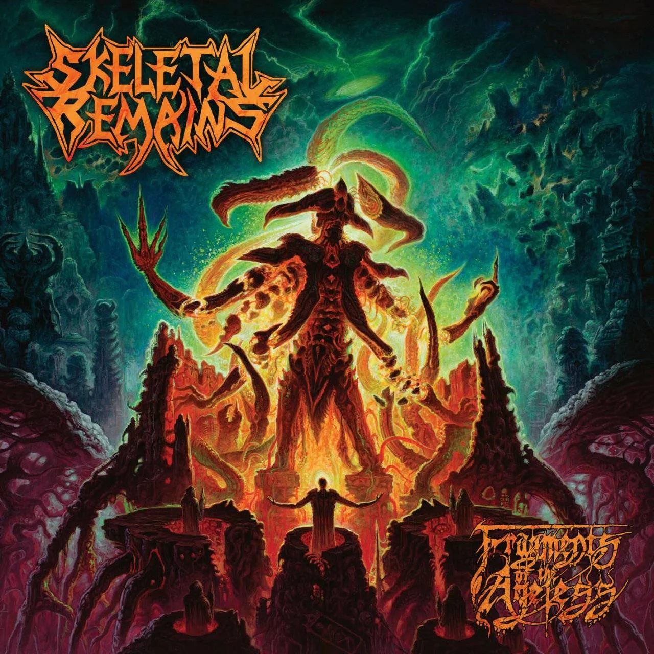[ Qobuz, Hi-Res FLAC (Tracks) 24-Bit 44.1 kHz ] Skeletal Remains - [ 2024 ] - Fragments Of The Ageless (Brutal Death)