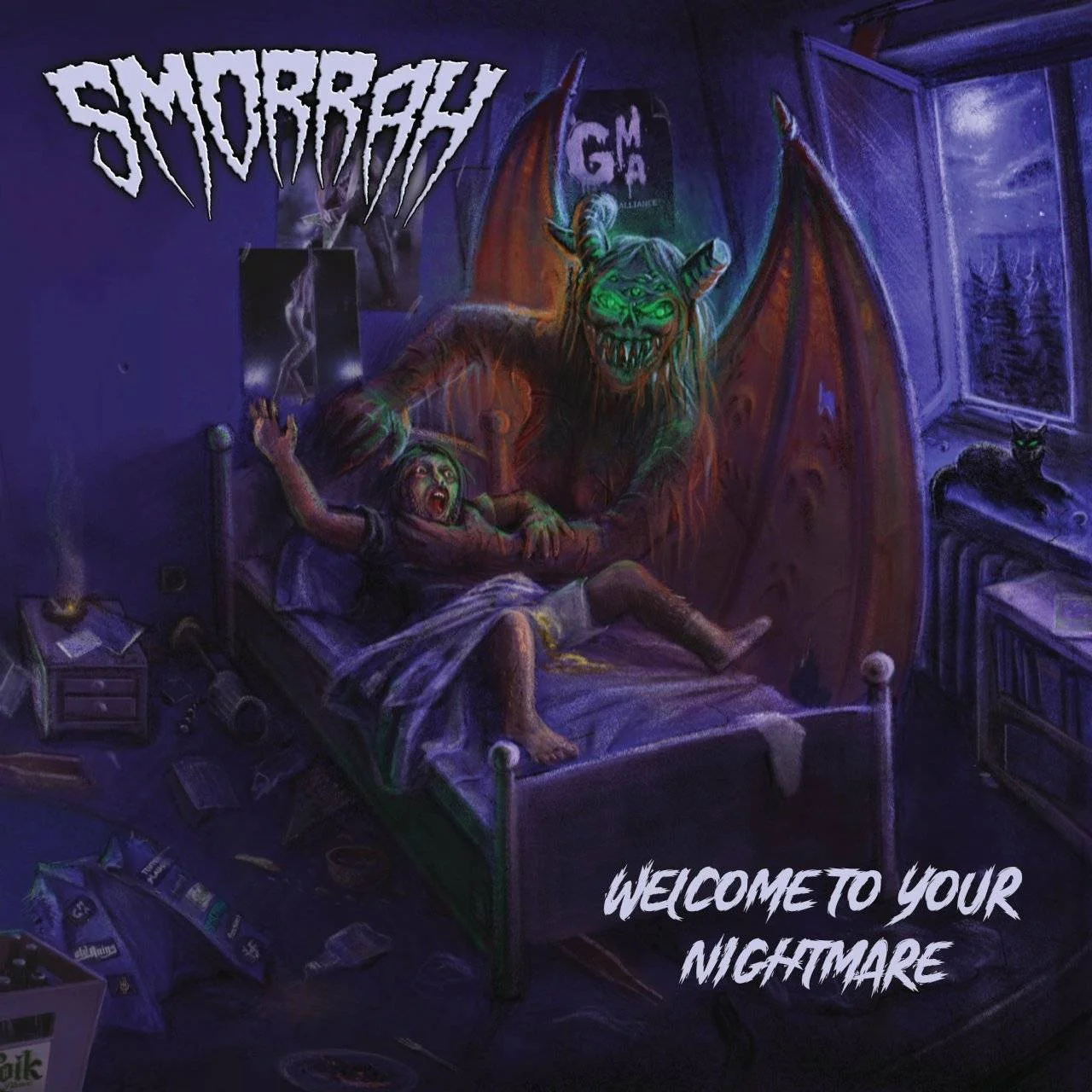 [ Qobuz, Hi-Res FLAC (Tracks) 24-Bit 44.1 kHz ] Smorrah - [ 2024 ] - Welcome To Your Nightmare (Thrash)