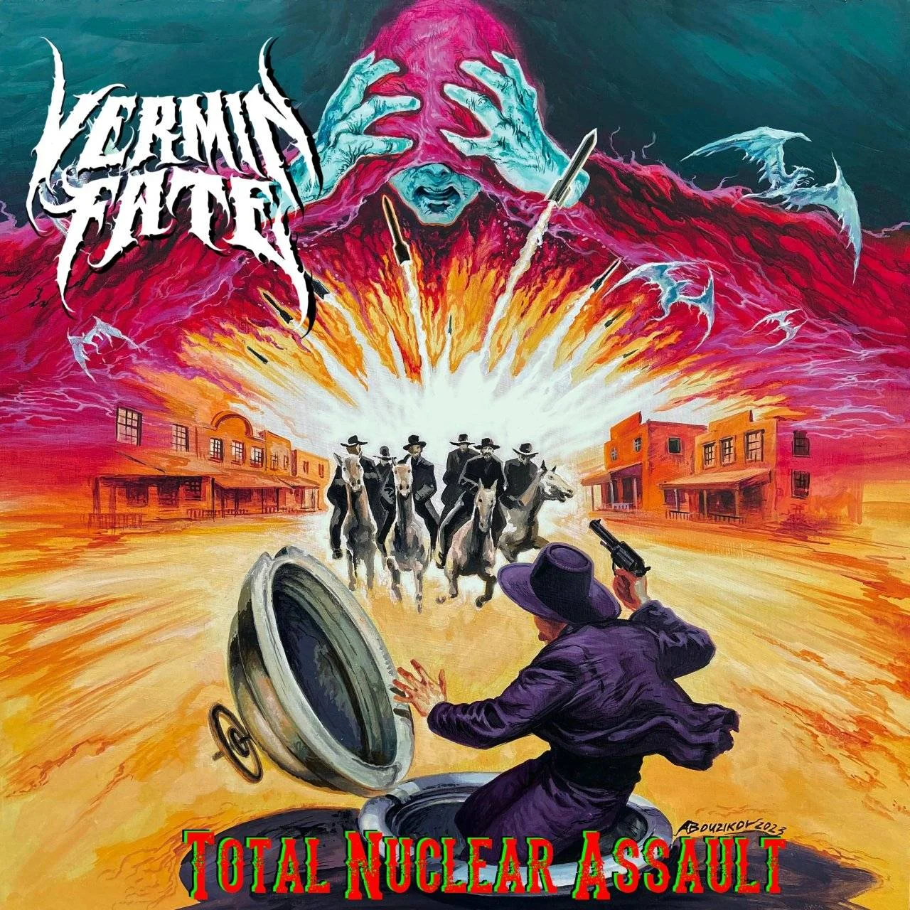 [ Qobuz, Hi-Res FLAC (Tracks) 24-Bit 48.0 kHz ] Vermin Fate - [ 2024 ] - Total Nuclear Assault (Thrash)