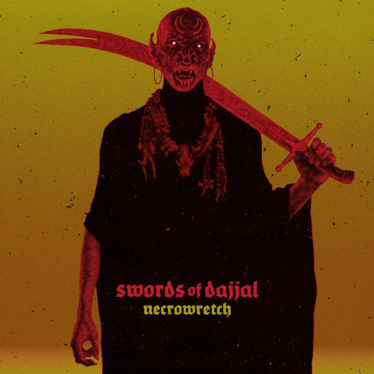[ Qobuz, Hi-Res FLAC (Tracks) 24-Bit 44.1kHz ] Necrowretch - [ 2024 ] - Swords Of Dajjal (Death-Black)
