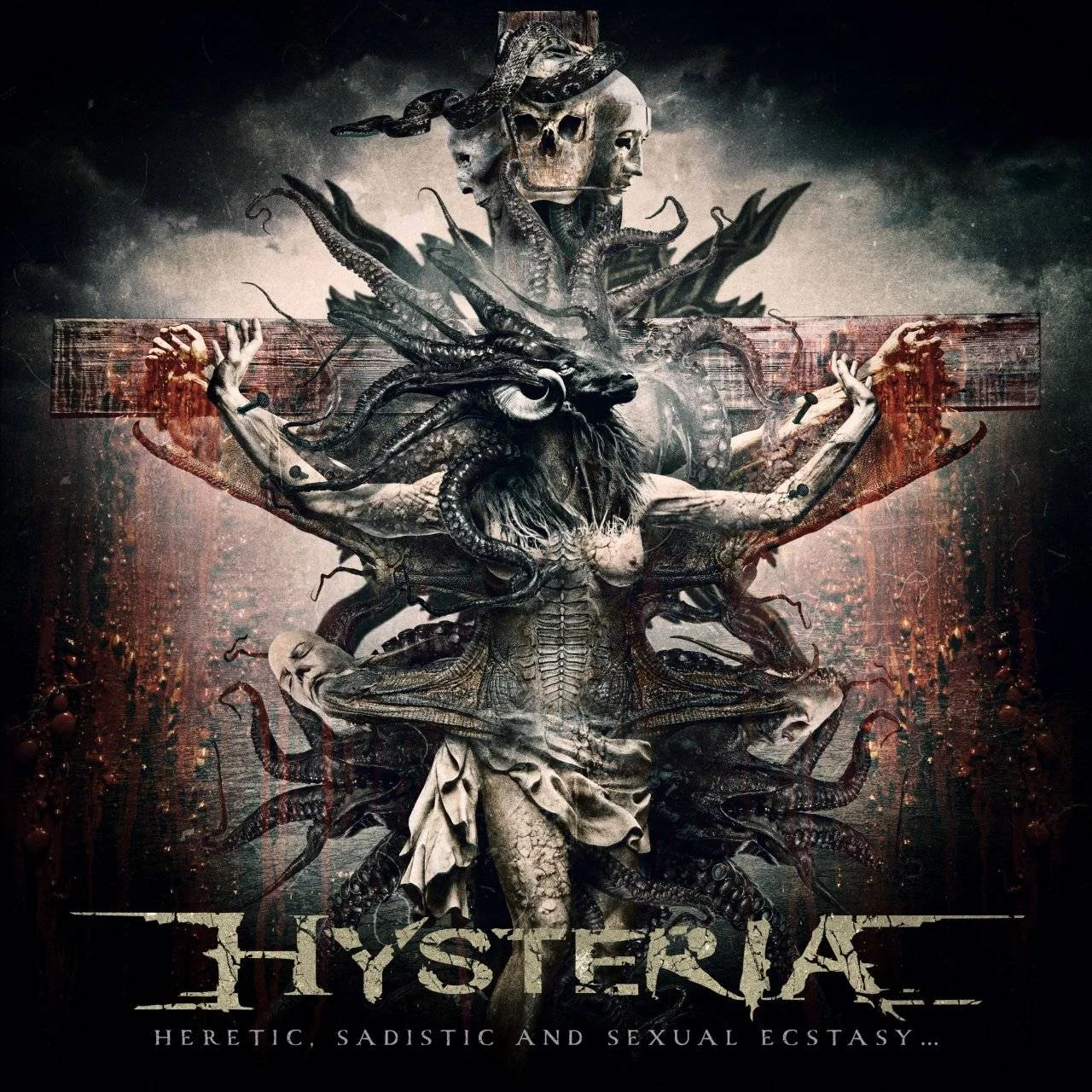 [ Qobuz, Hi-Res FLAC (Tracks) 24-Bit 44.1 kHz ] Hysteria - [ 2024 ] - Heretic, Sadistic And Sexual Ecstasy (Brutal Death)