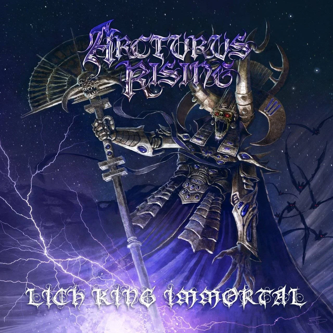 [ Qobuz, Hi-Res FLAC (Tracks) 24-Bit 48.0 kHz ] Arcturus Rising - [ 2024 ] - Lich King Immortal (Death)