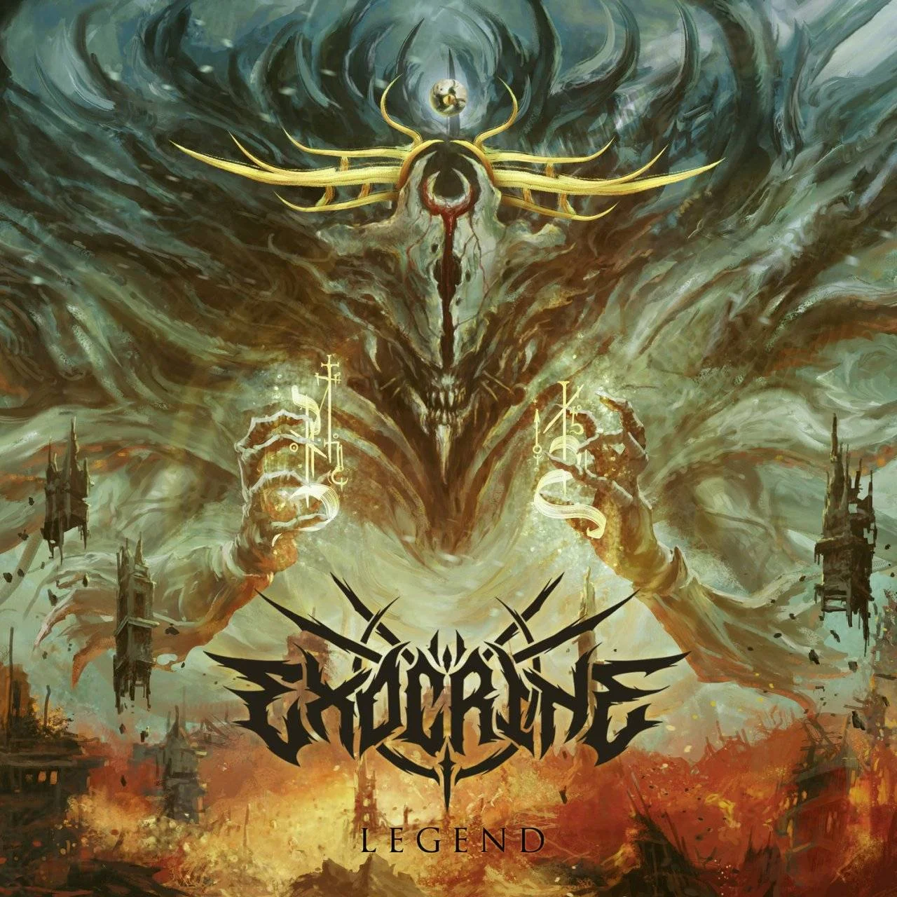[ Qobuz, Hi-Res FLAC (Tracks) 24-Bit 44.1 kHz ] Exocrine - [ 2024 ] - Legend (Technical Death)