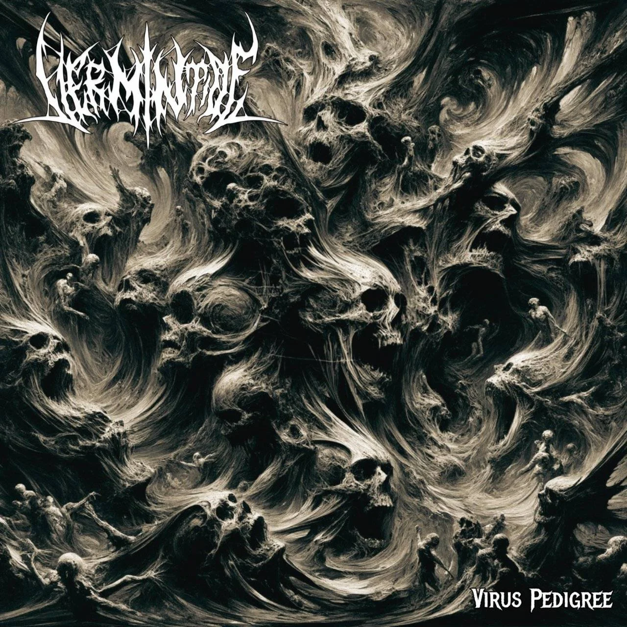 [ Qobuz, Hi-Res FLAC (Tracks) 24-Bit 44.1 kHz ] Vermintide - [ 2024 ] - Virus Pedigree (Death, Grindcore)