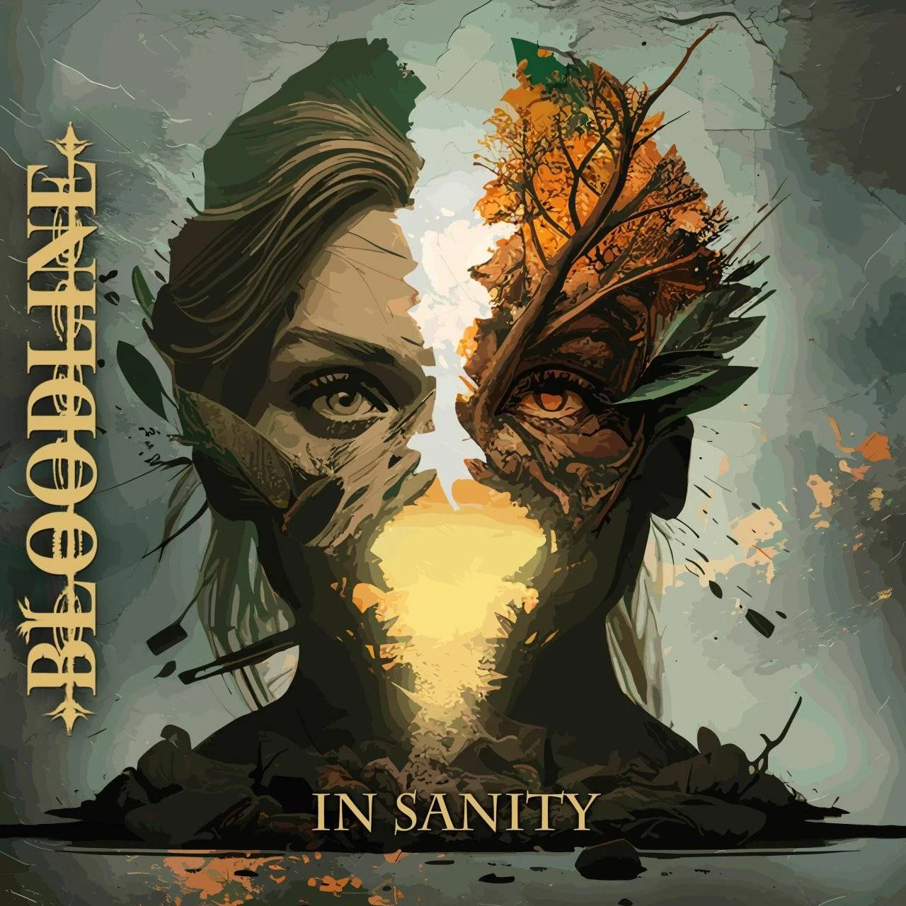 [ Qobuz, Hi-Res FLAC (Tracks) 24-Bit 44.1 kHz ] Bloodline - [ 2024 ] - In Sanity (Melodic Death, Metalcore)