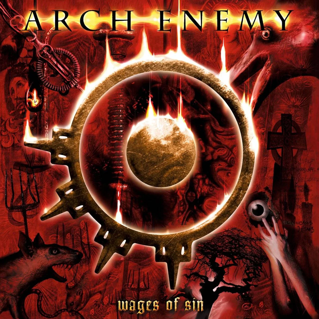 Arch Enemy - [ 2001 ] - Wages Of Sin - [ FLAC (tracks+.cue) 16-Bit 44.1 kHz ]