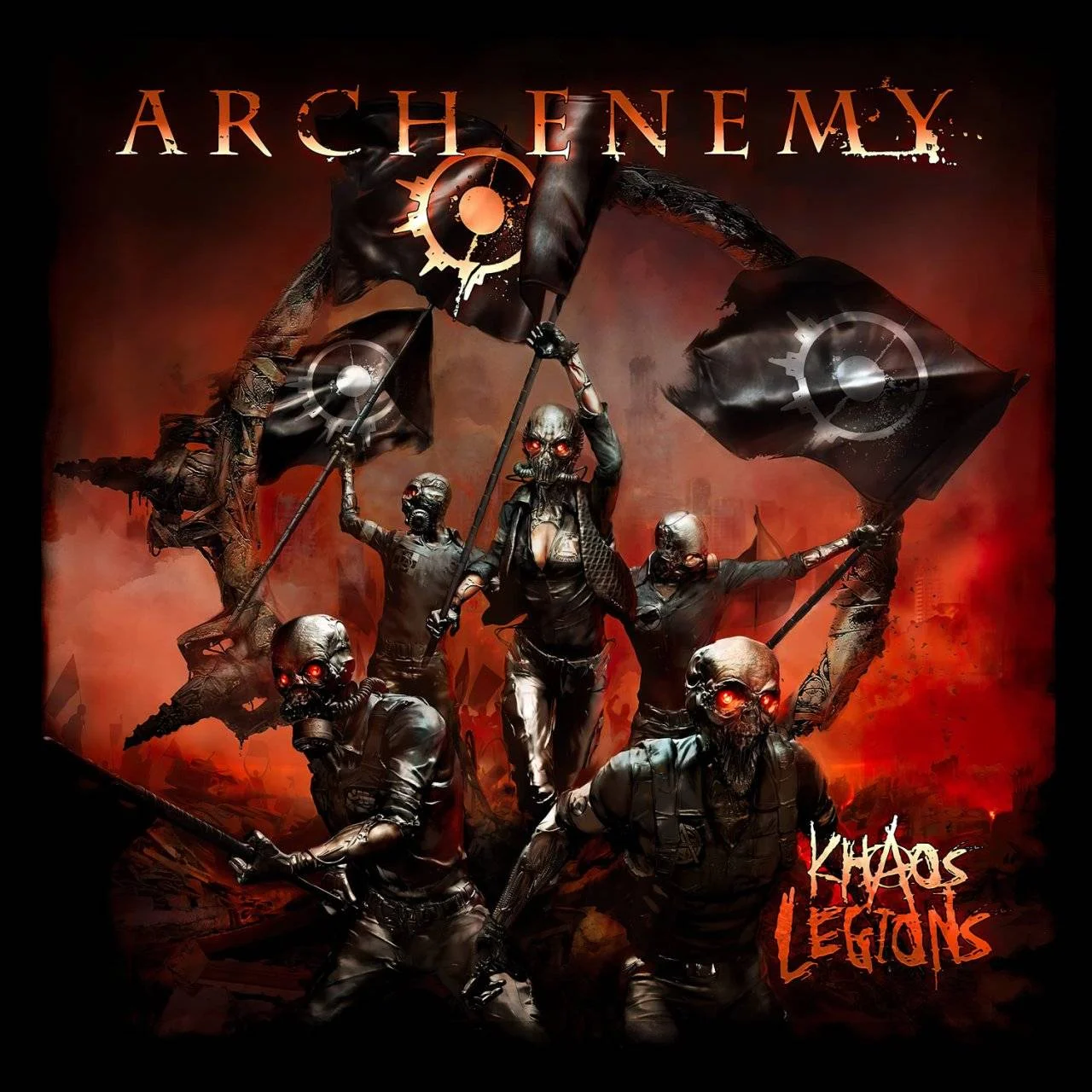Arch Enemy - [ 2011 ] - Khaos Legions - [ FLAC (tracks+.cue) 16-Bit 44.1 kHz ]