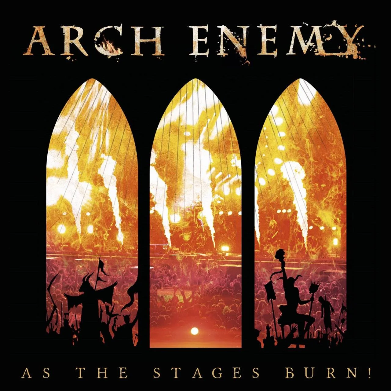 Arch Enemy - [ 2017 ] - As the Stages Burn! - [ FLAC (tracks+.cue) 16-Bit 44.1 kHz ]