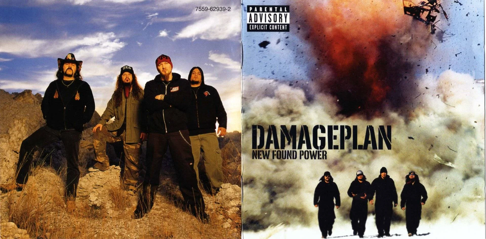 Damageplan - [ 2004 ] - New Found Power - [ FLAC (tracks+.cue) 16-Bit 44.1 kHz ] + HD CD Scans