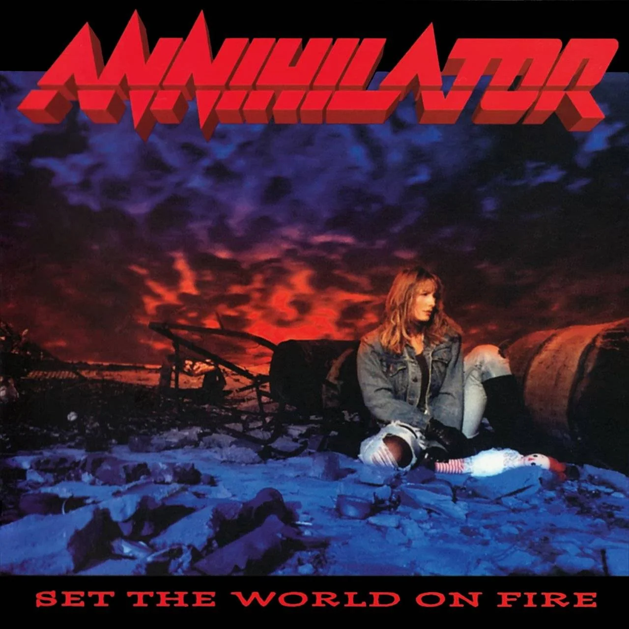 Annihilator - [1993 ] - Set The World On Fire - [ FLAC (tracks+.cue) 16-Bit 44.1 kHz ]