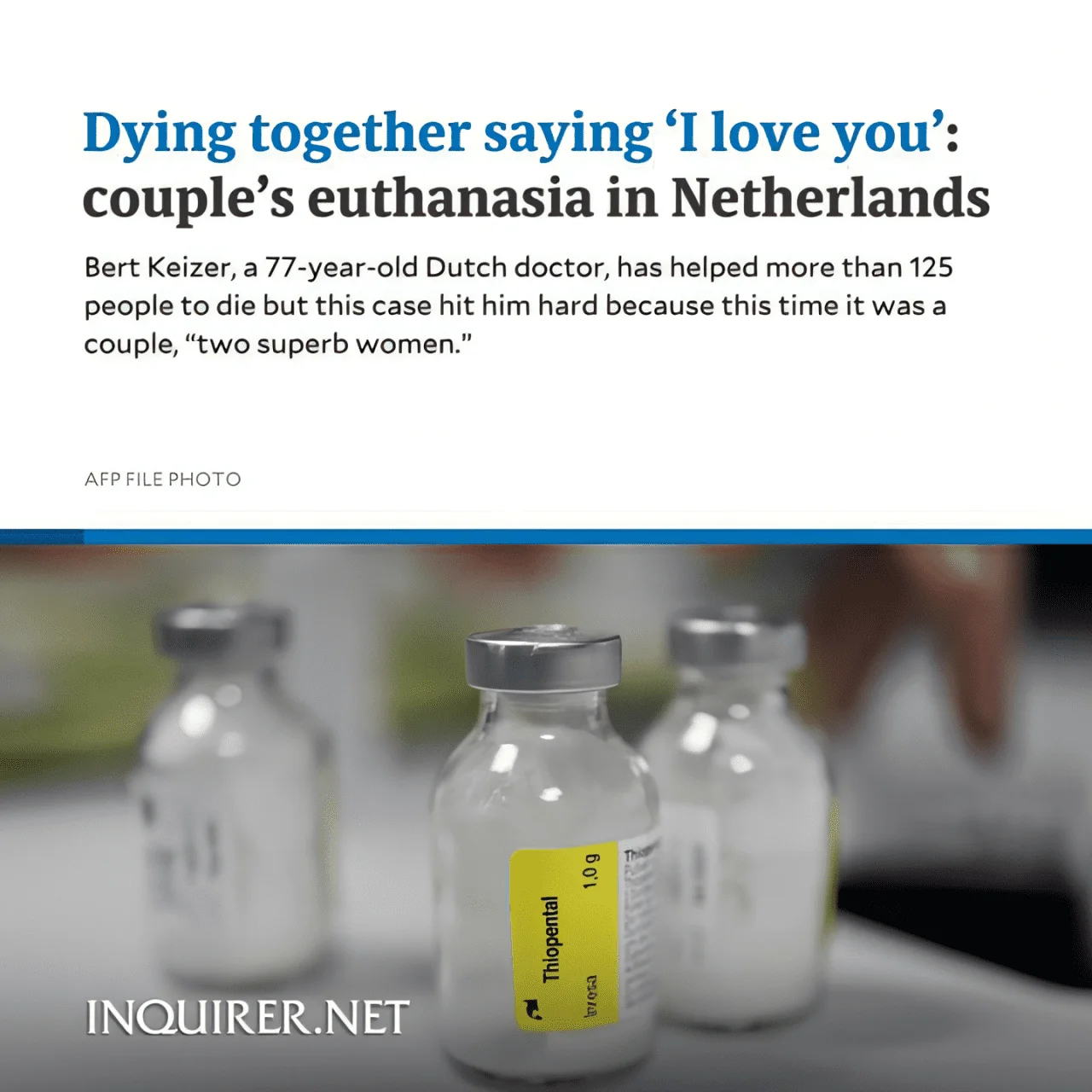 Dying Together, éùthanasia