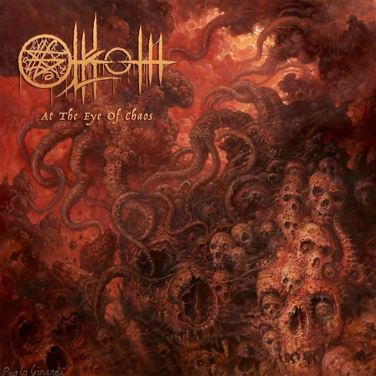 (My 2023 Picks) OLKOTH - [ 2023 ] - At The Eye Of Chaos [ Dzr, FLAC 16-Bit 44.1kHz ]