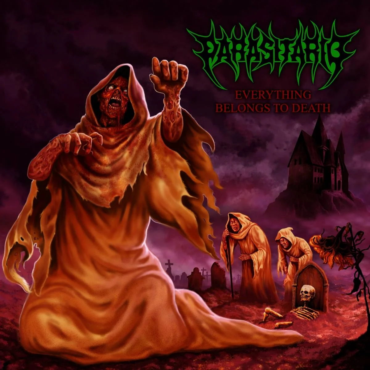 (My 2023 Picks) PARASITARIO - [ 2023 ] - Everything Belongs To Death [ Dzr, FLAC 16-Bit 44.1kHz ]
