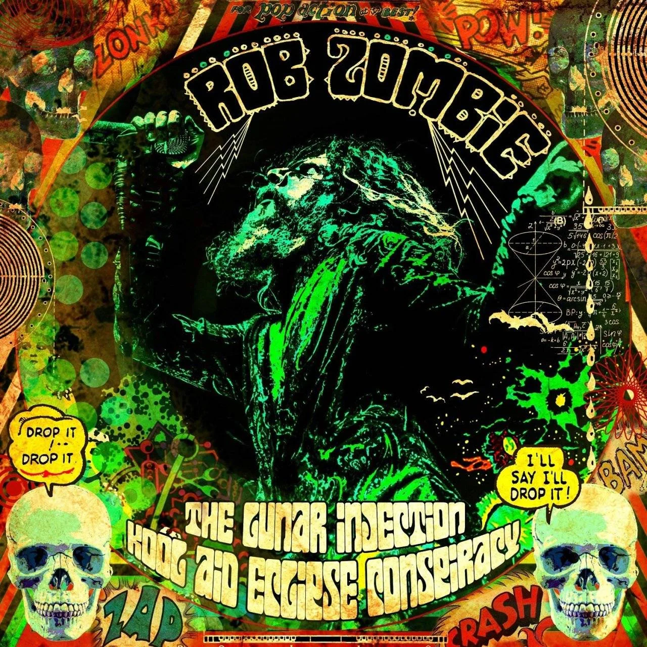 Rob Zombie - [ 2021 ] - The Lunar Injection Kool Aid Eclipse Conspiracy - [ FLAC (tracks+.cue) 16-Bit 44.1 kHz ] + HD/HQ Scans