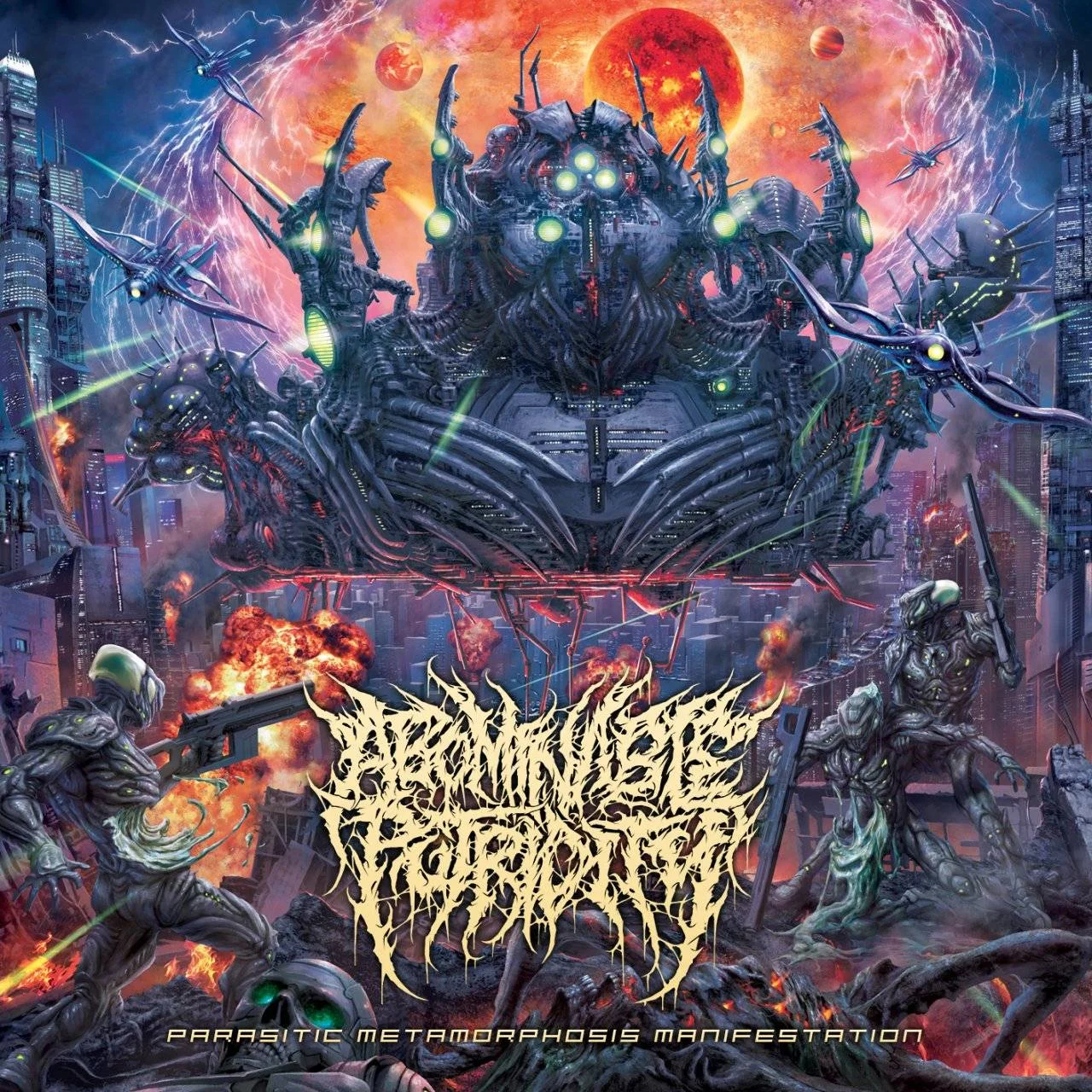 ABOMINABLE PUTRIDITY - [ 2021 ] - Parasitic Metamorphosis Manifestation - [ FLAC (Tracks 16-Bit 44.1 kHz) ]