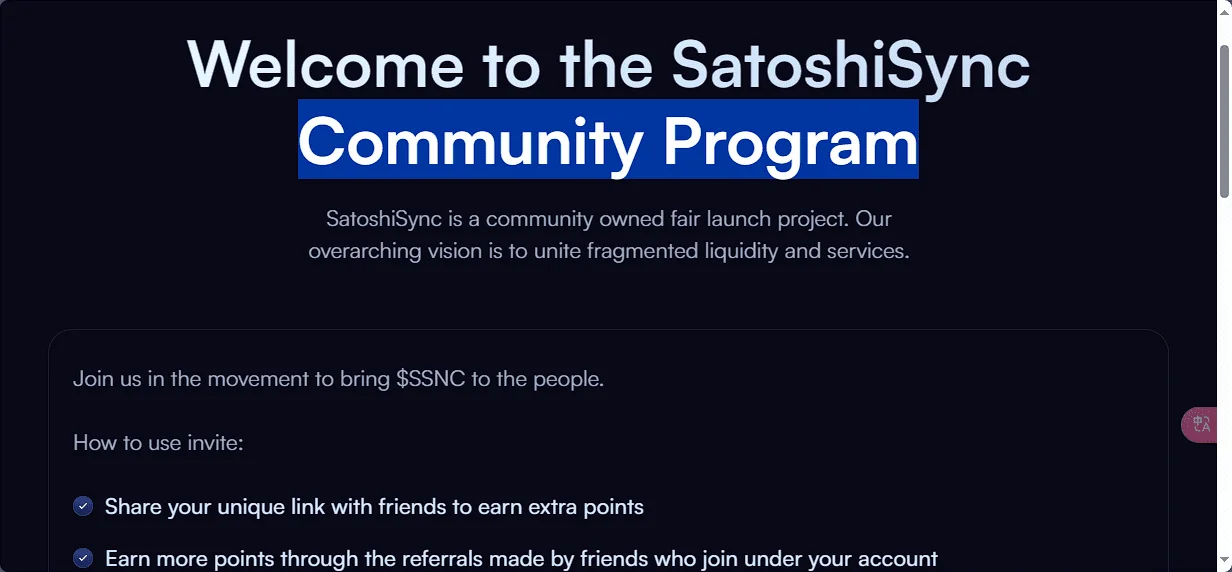 satoshi community program.webp