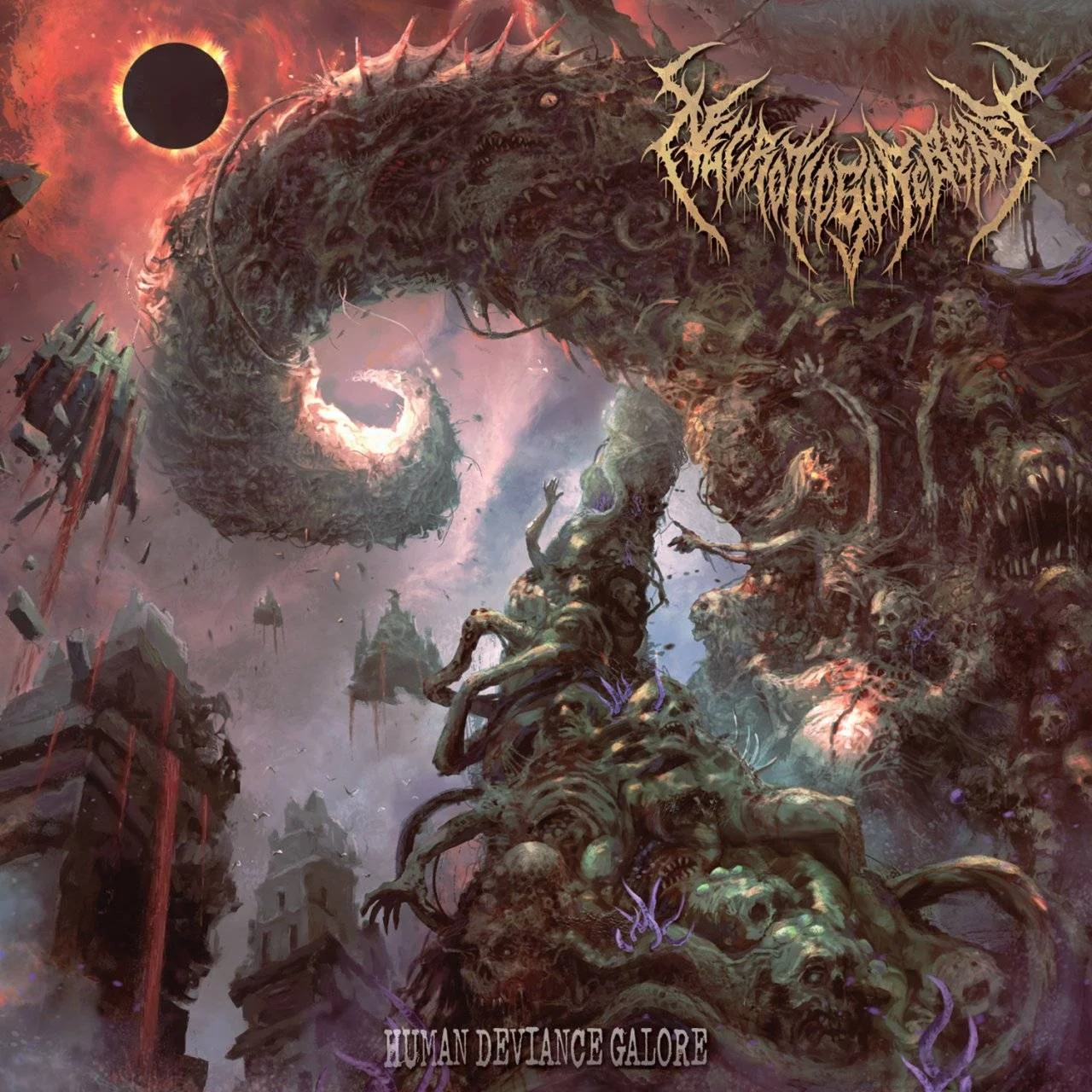 NecroticGoreBeast - [ 2021 ] - Human Deviance Galore - [ FLAC (tracks+.cue) 16-Bit 44.1 kHz ]
