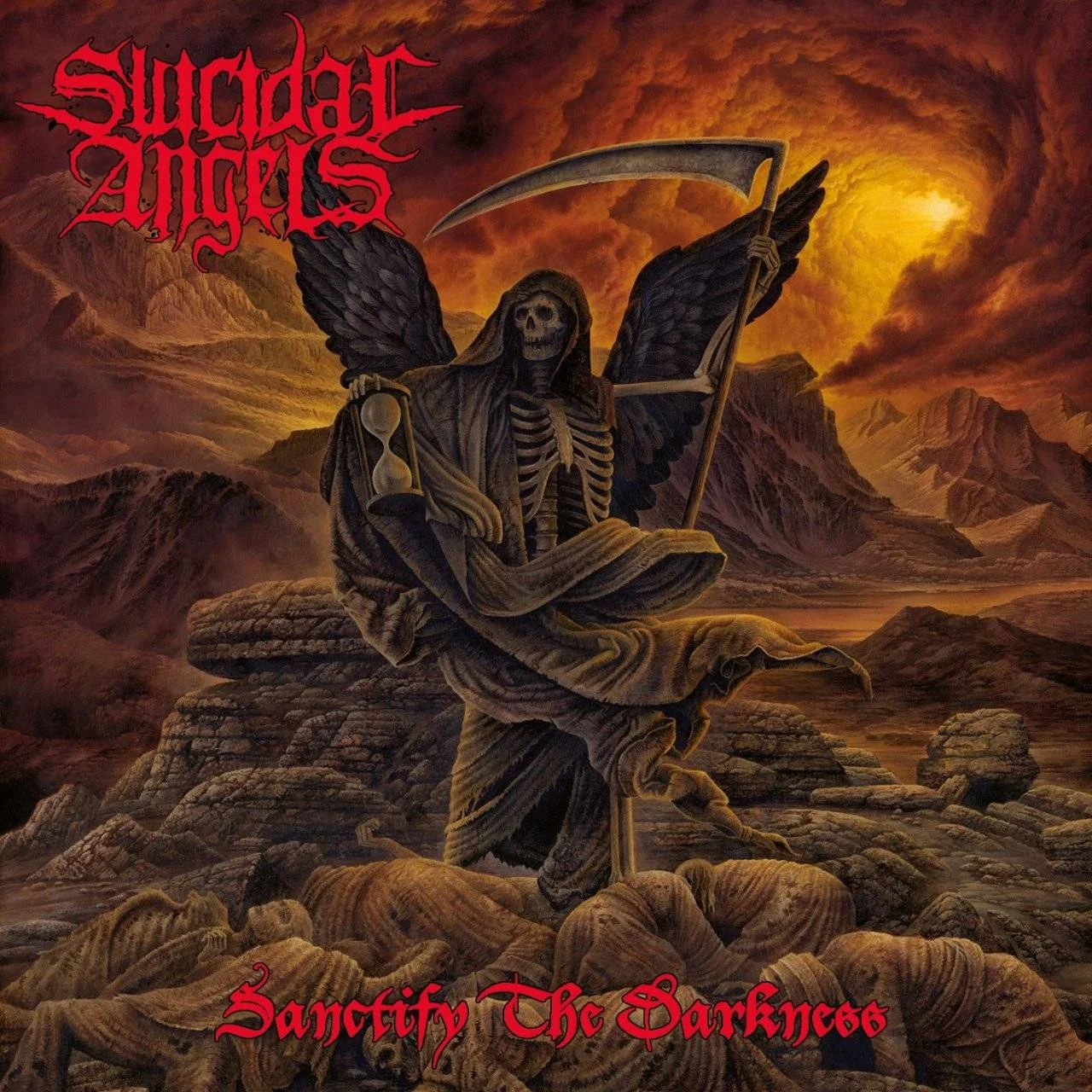 Suicidal Angels - [ 2009 ] - Sanctify The Darkness - [ FLAC (tracks+.cue) 16-Bit 44.1 kHz ]