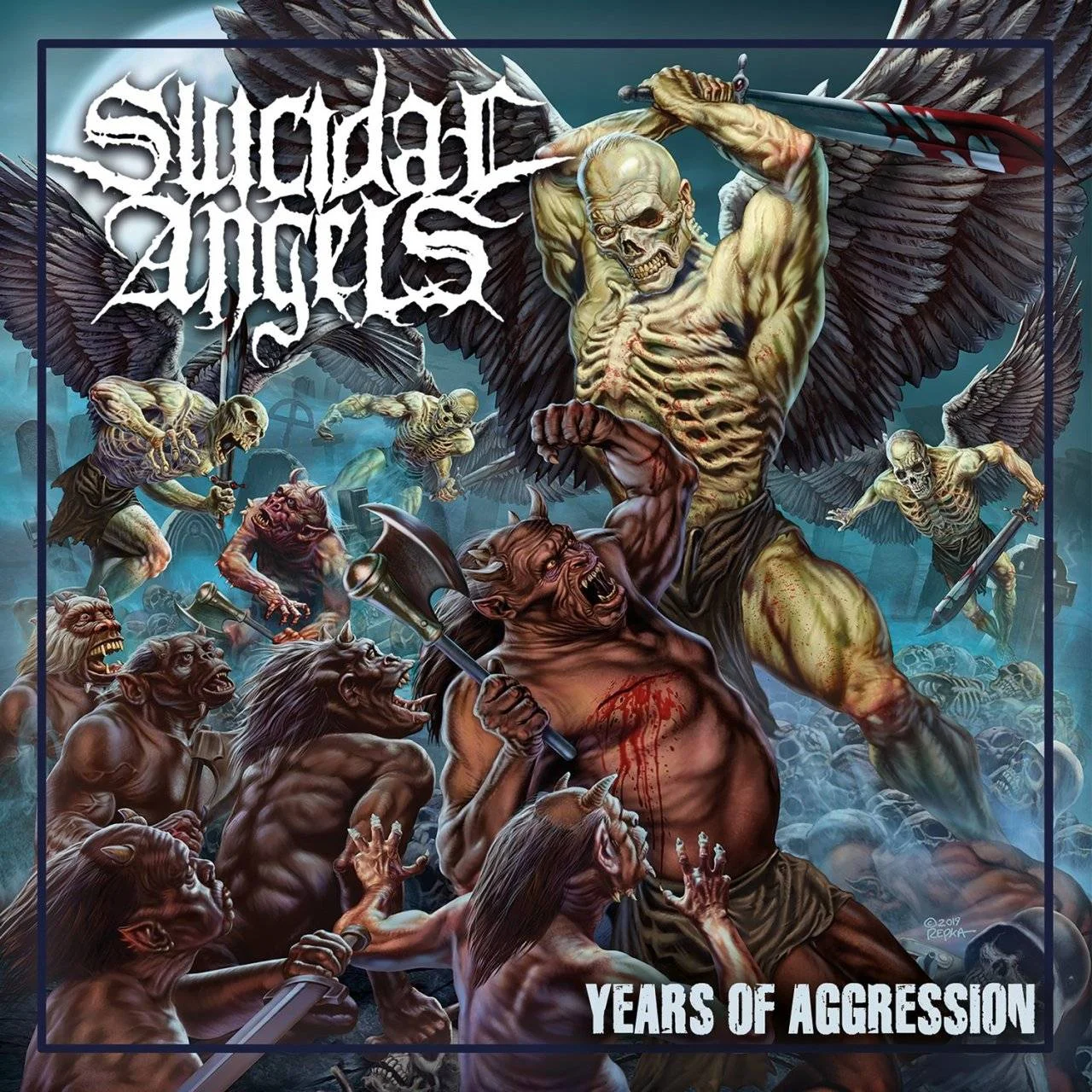 Suicidal Angels - [ 2019 ] - Years Of Aggression - [ FLAC (tracks+.cue) 16-Bit 44.1 kHz ]