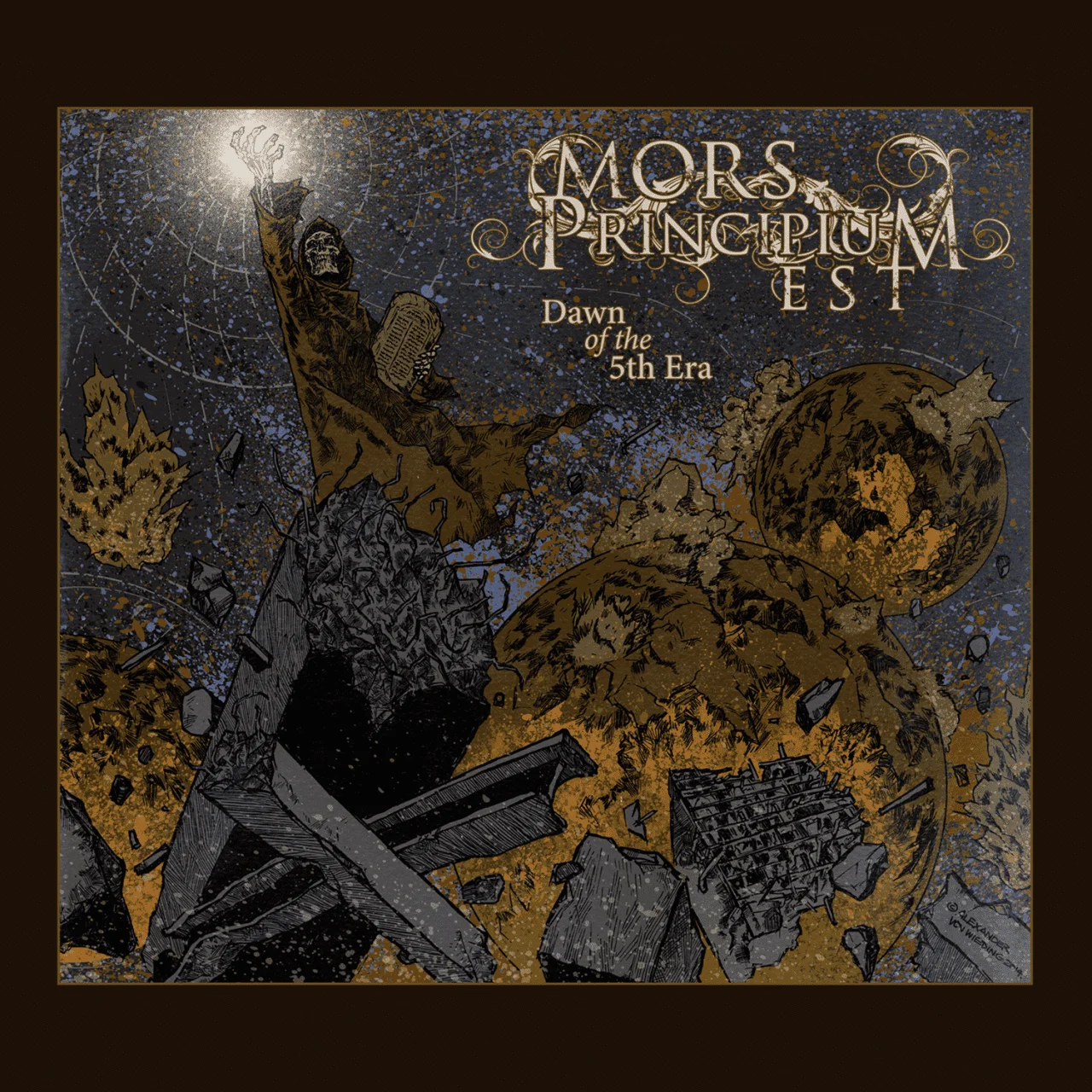 Mors Principium Est - [ 2014 ] - Dawn Of The 5th Era - [ FLAC (tracks+.cue) 16-Bit 44.1 kHz ]