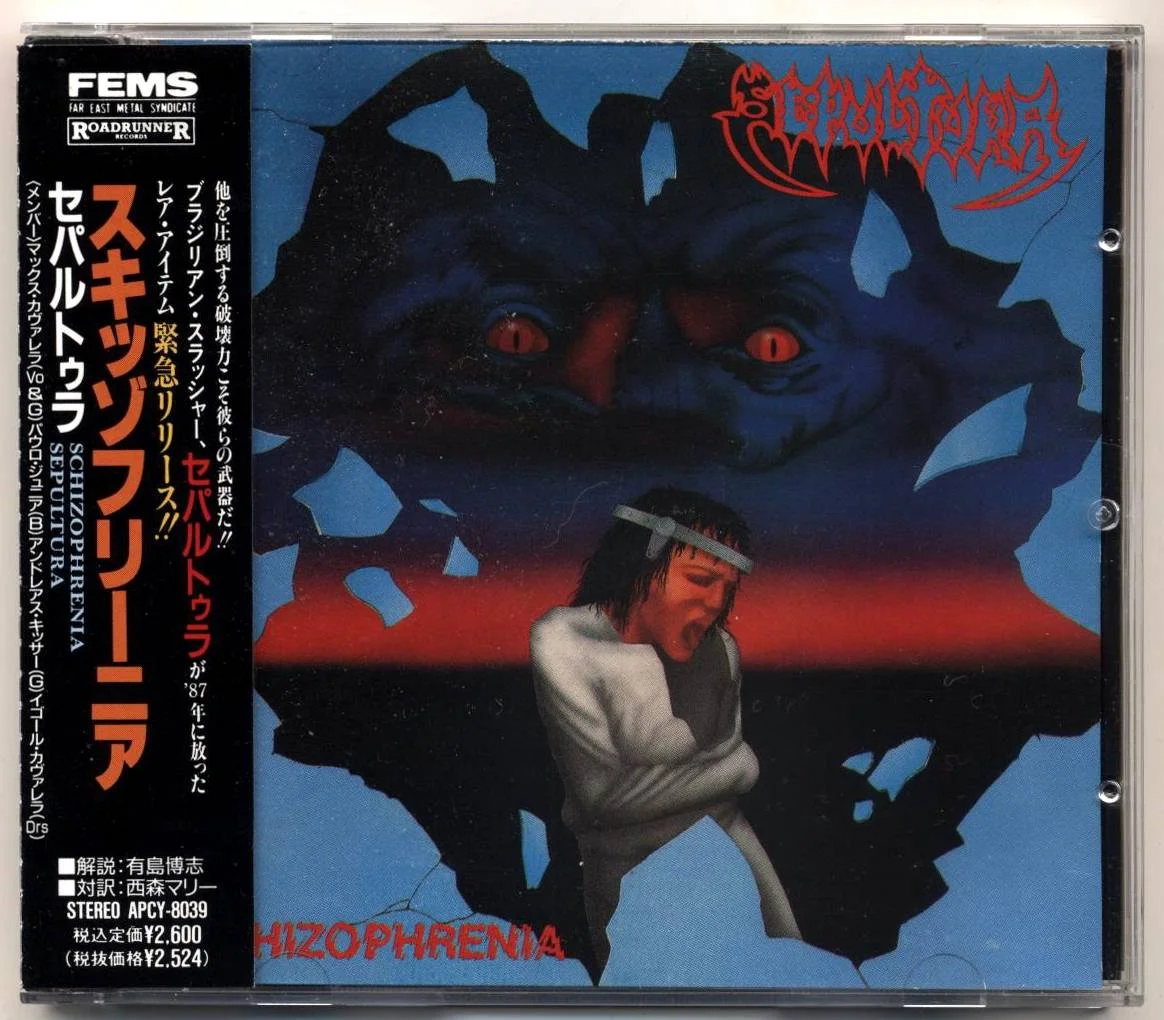 (REQ.) Sepultura (The MAX CAVALERA era) Sepultura - [ 1987 ] - Schizophrenia  [ Japan Press ] [ APCY - 8039 ] - [ FLAC (16-Bit 44.1 kHz) ]