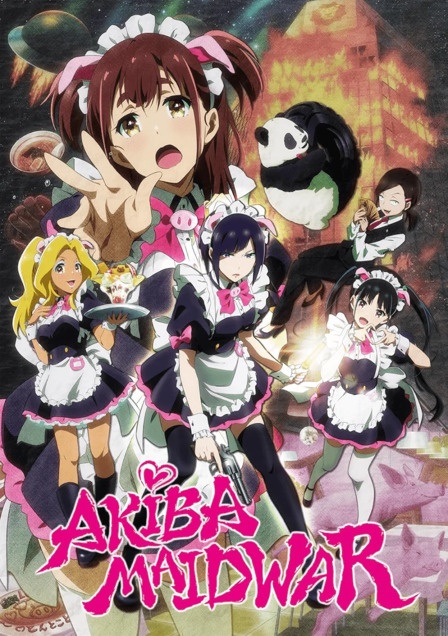 [ Mf (4.06 GB) ] - Akiba Maid War - [ S01 BD 1080P X265 HEVC OPUS AAC Dual Audio ]