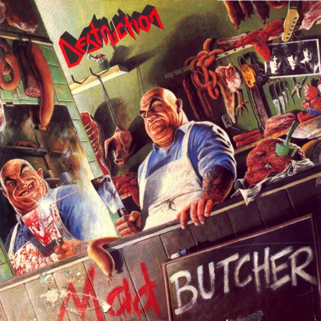 Destruction - [ 1987 ] - Mad Butcher (EP) - [ FLAC (tracks+.cue) 16-Bit 44.1 kHz ]