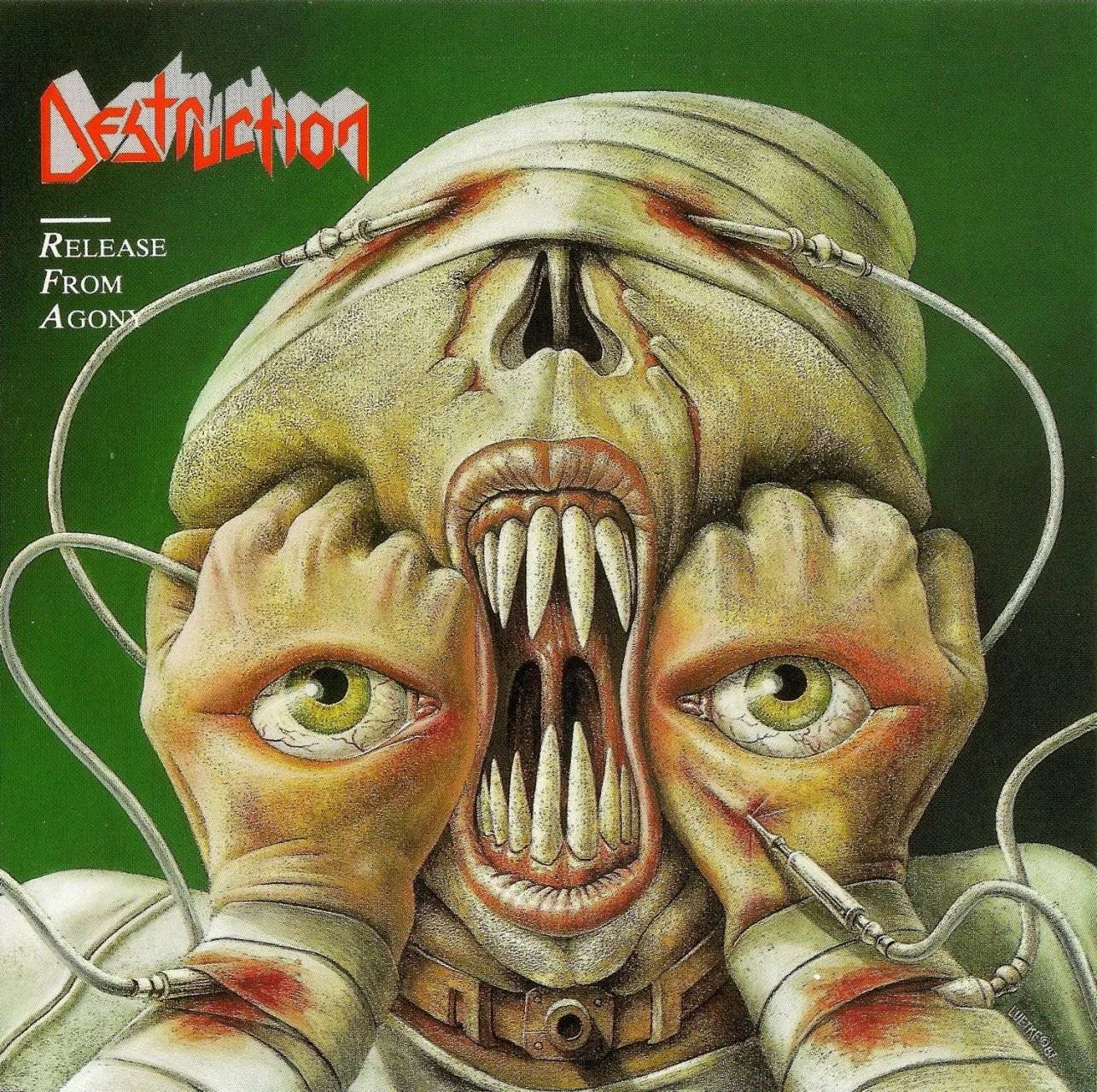 Destruction - [ 1987 ] - Release From Agony - [ FLAC (tracks+.cue) 16-Bit 44.1 kHz ] + HD CD Scans/Artworks