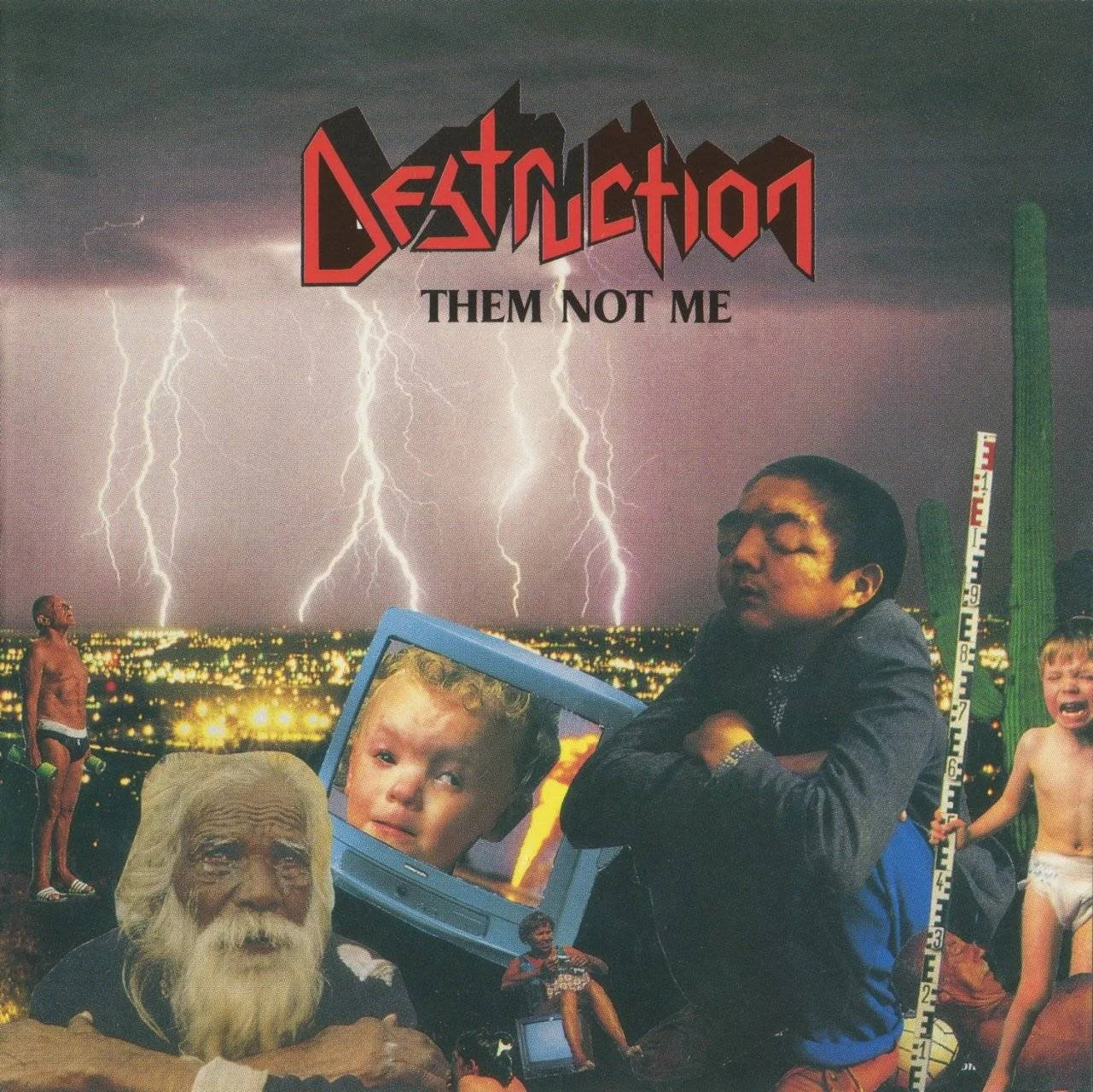 Destruction - [ 1995 ] - Them Not Me (EP) - [ FLAC (tracks+.cue) 16-Bit 44.1 kHz ] + HD CD Scans/Artworks