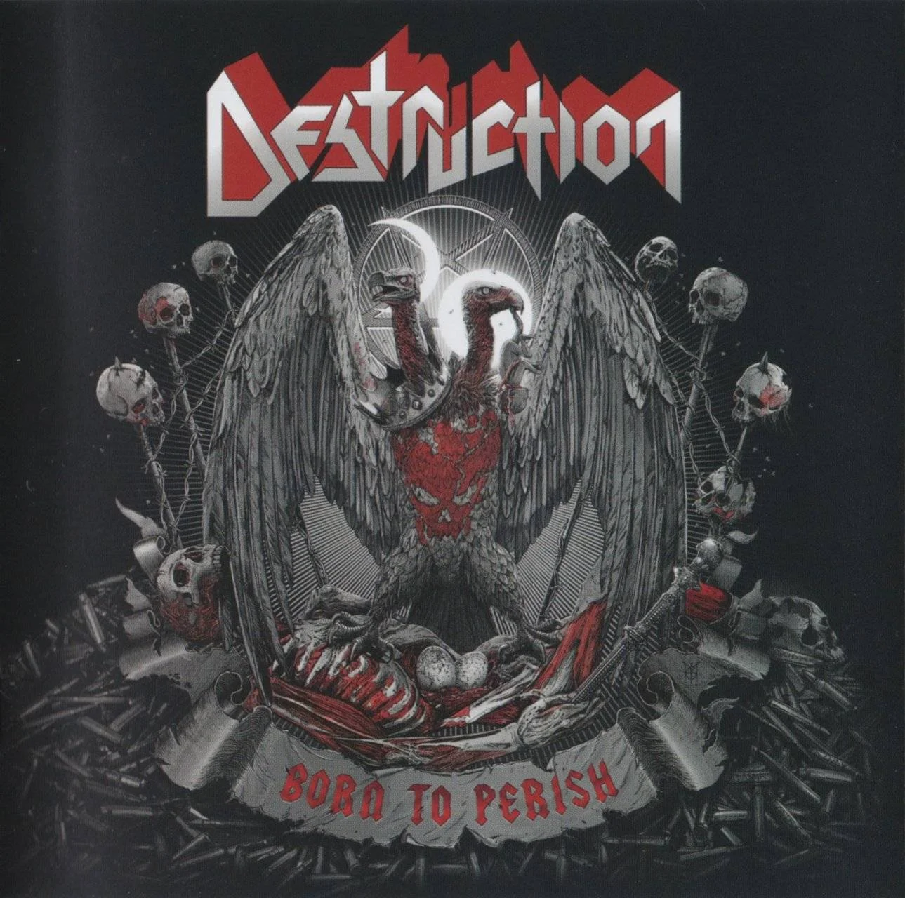 Destruction - [ 2019 ] - Born To Perish - [ FLAC (tracks+.cue) 16-Bit 44.1 kHz ] + HD CD Scans/Artworks