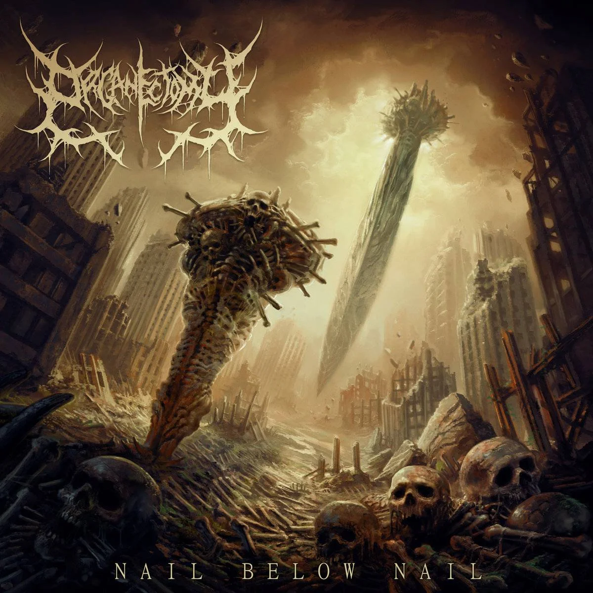 Organectomy - [ 2022 ] - Nail Below Nail - [ FLAC (tracks+.cue) 16-Bit 44.1 kHz ]