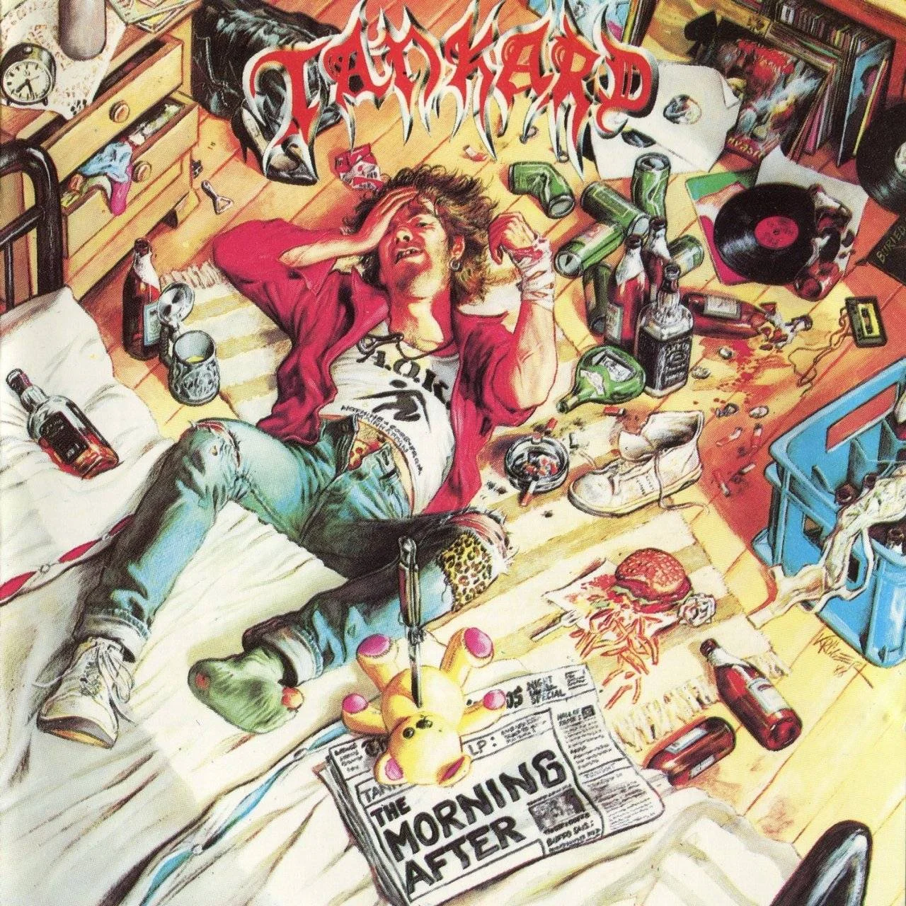TANKARD - [ 1988 ] - The Morning After - [ FLAC (tracks+.cue) 16-Bit 44.1 kHz ]