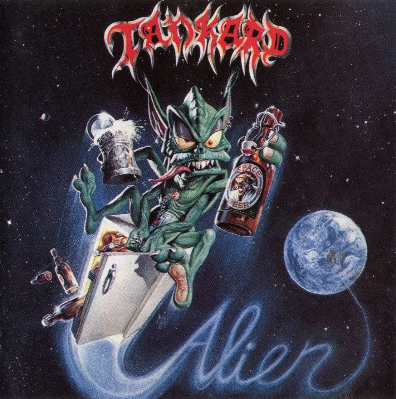 TANKARD - [ 1989 ] - Alien (EP) - [ FLAC (tracks+.cue) 16-Bit 44.1 kHz ]