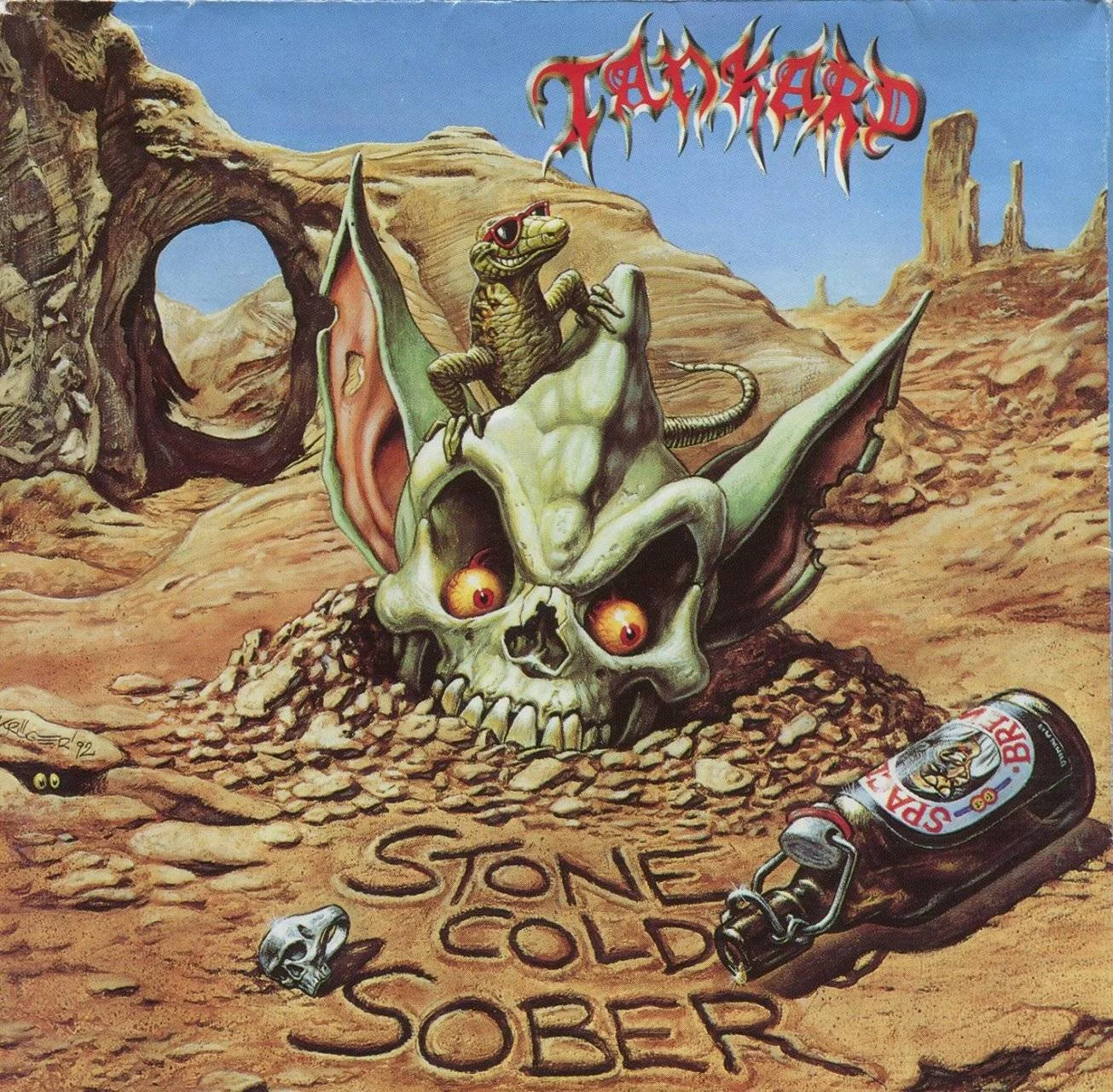 TANKARD - [ 1992 ] - Stone Cold Sober - [ FLAC (tracks+.cue) 16-Bit 44.1 kHz ]