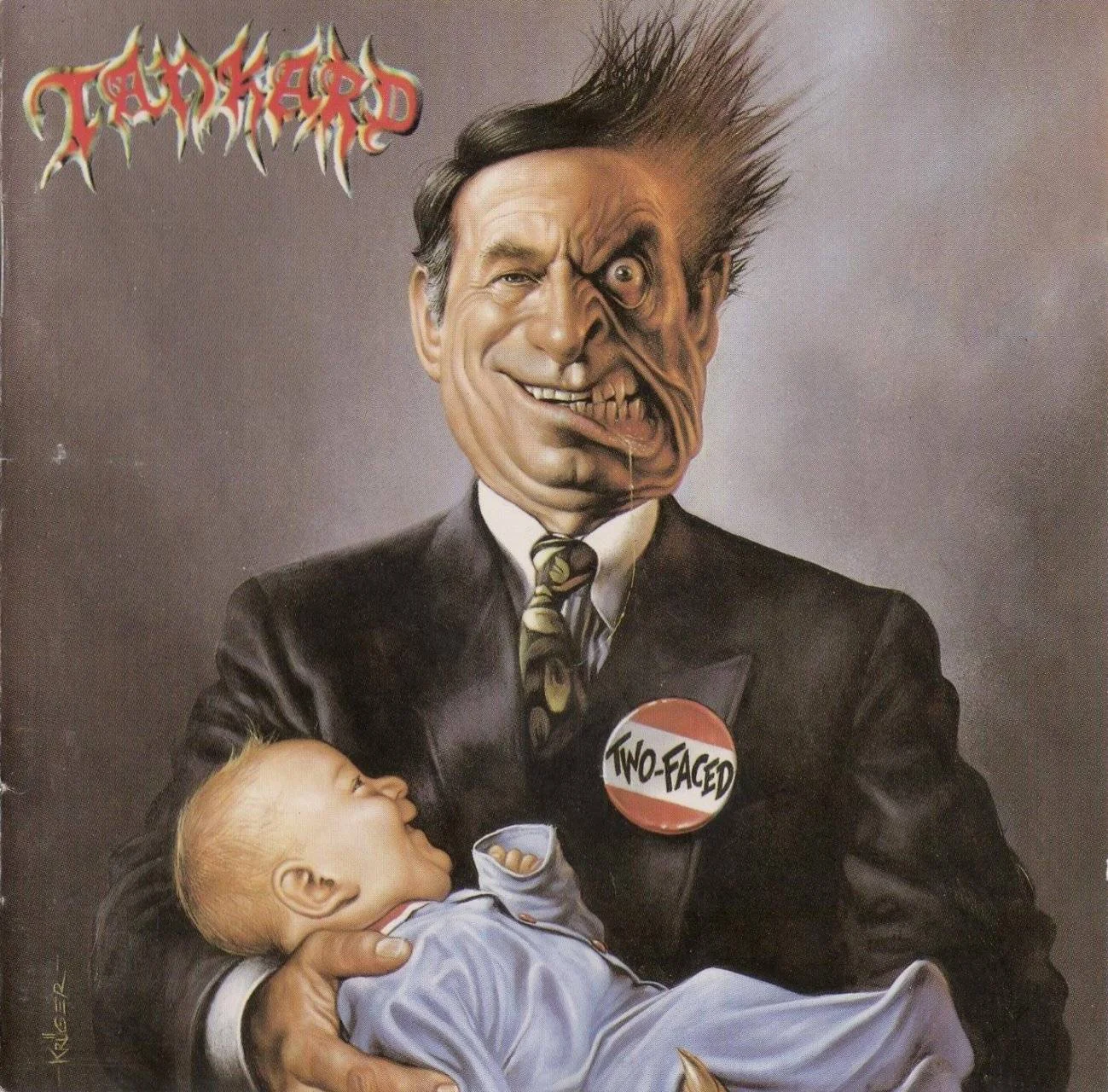 TANKARD - [ 1994 ] - Two-Faced - [ FLAC (tracks+.cue) 16-Bit 44.1 kHz ]