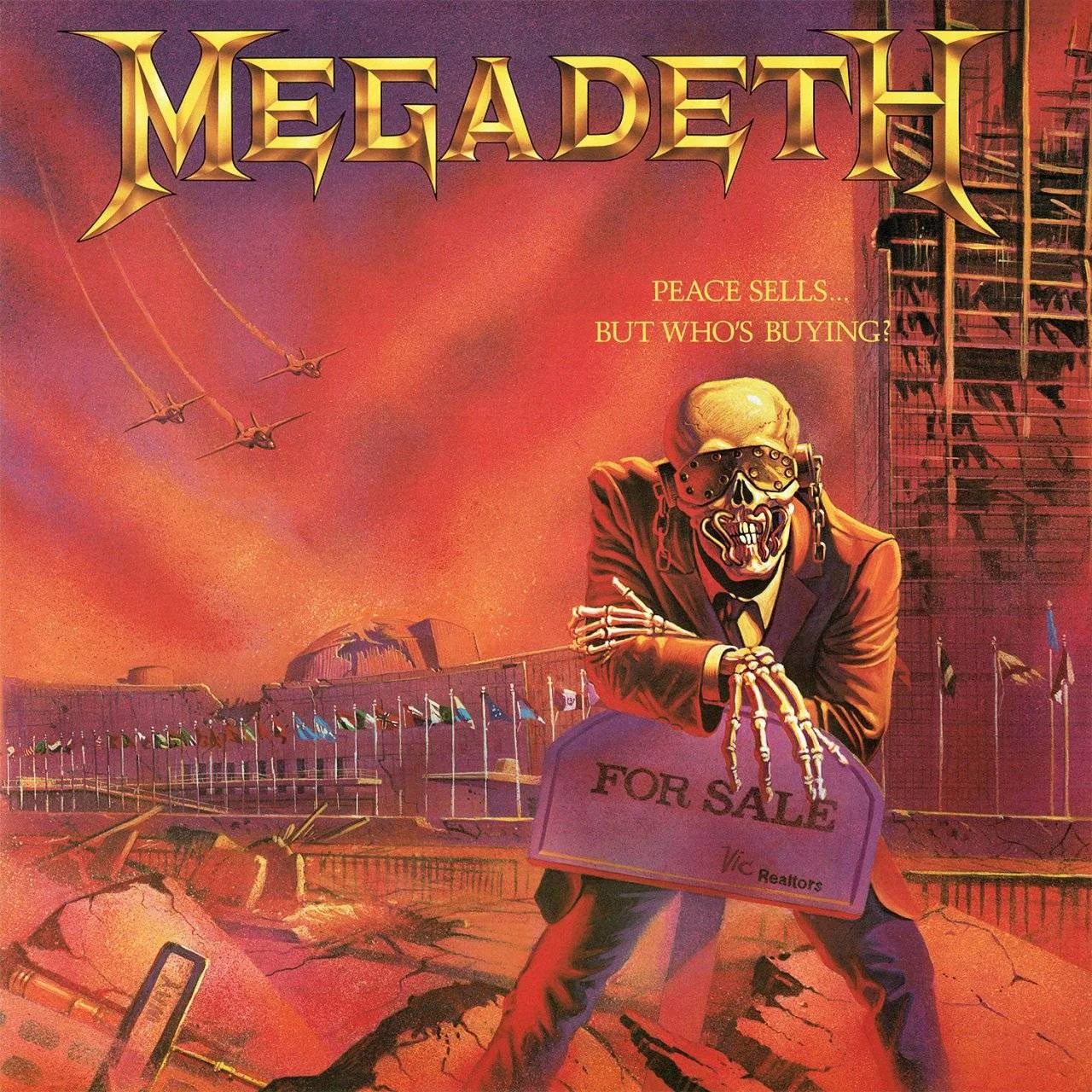 MEGADETH - [ 1986 ] - Peace Sells... But Who's Buying - [ FLAC (tracks+.cue) 16-Bit 44.1 kHz ] + ALBUM REMIX VERSIONS