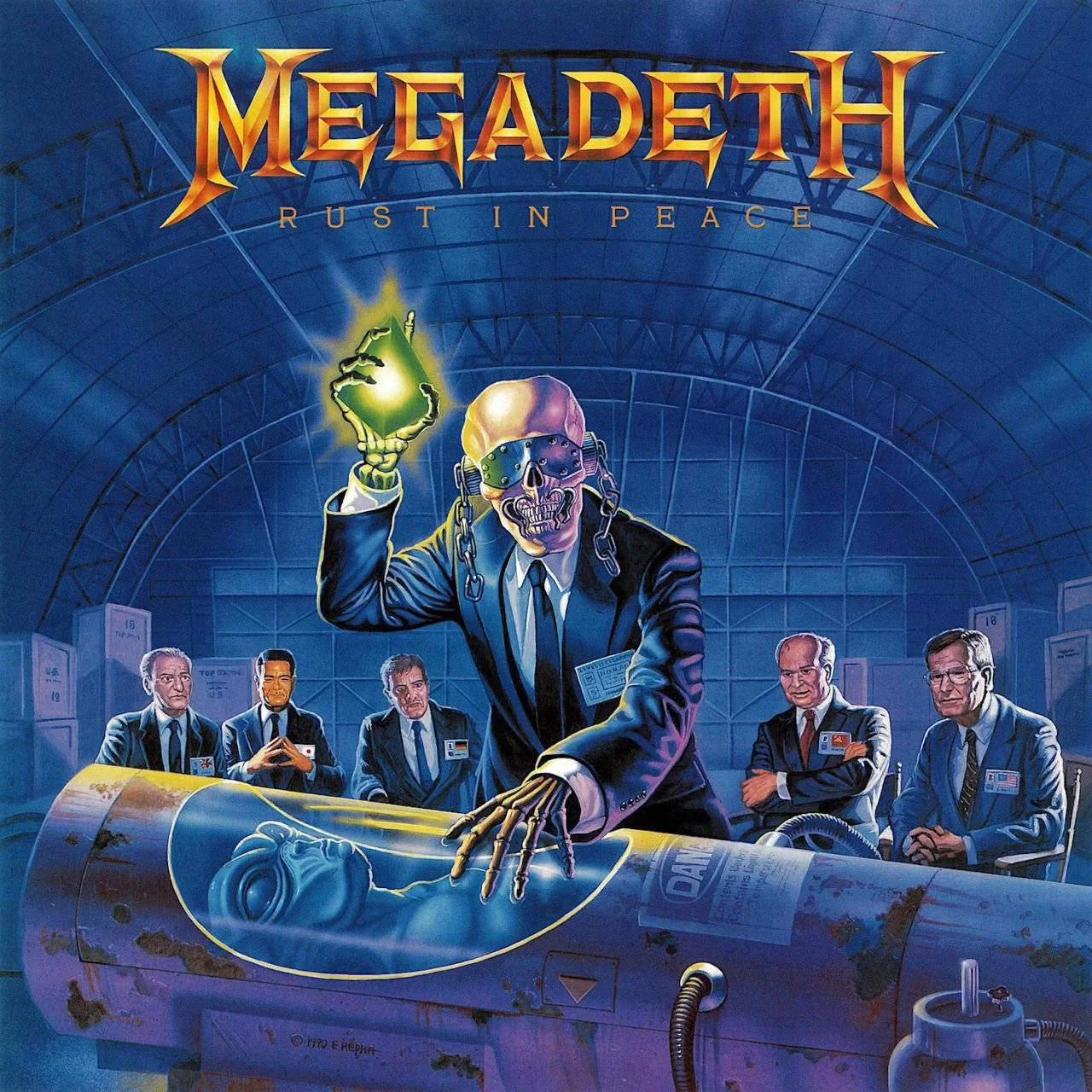 MEGADETH - [ 1990 ] - Rust In Peace - [ FLAC (tracks+.cue) 16-Bit 44.1 kHz ] + ALBUM REMIX VERSIONS