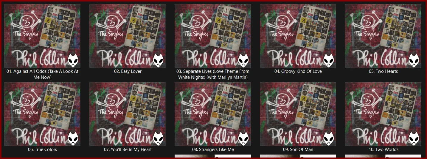 Phil Collins - [ Misc ] - [ FLAC (tracks+.cue) 16-Bit 44.1 kHz ]