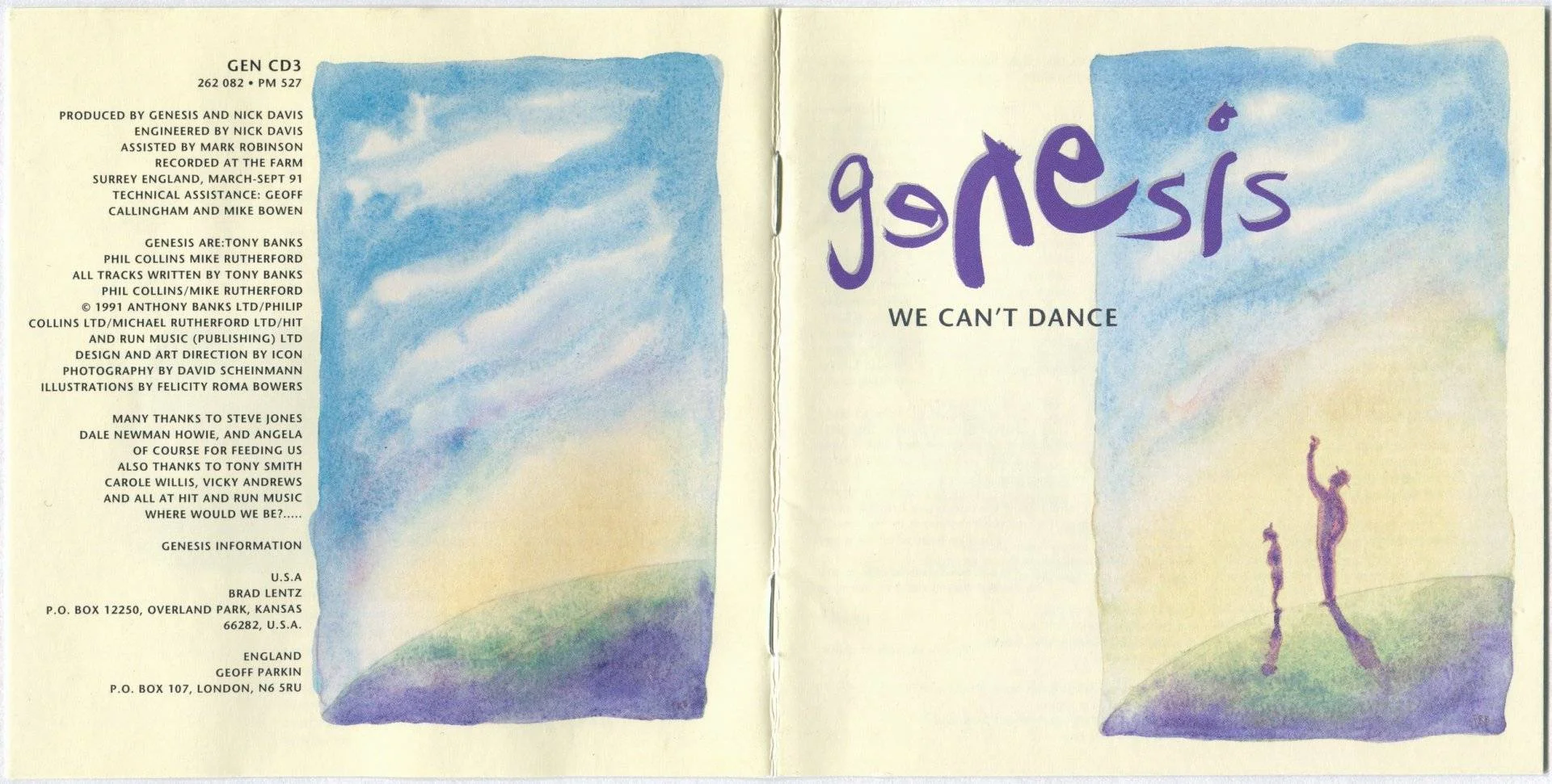 GENESIS - [ 1991 ] - We Can't Dance - [ FLAC (tracks+.cue) 16-Bit 44.1 kHz ] + HD CD Scans/Artworks