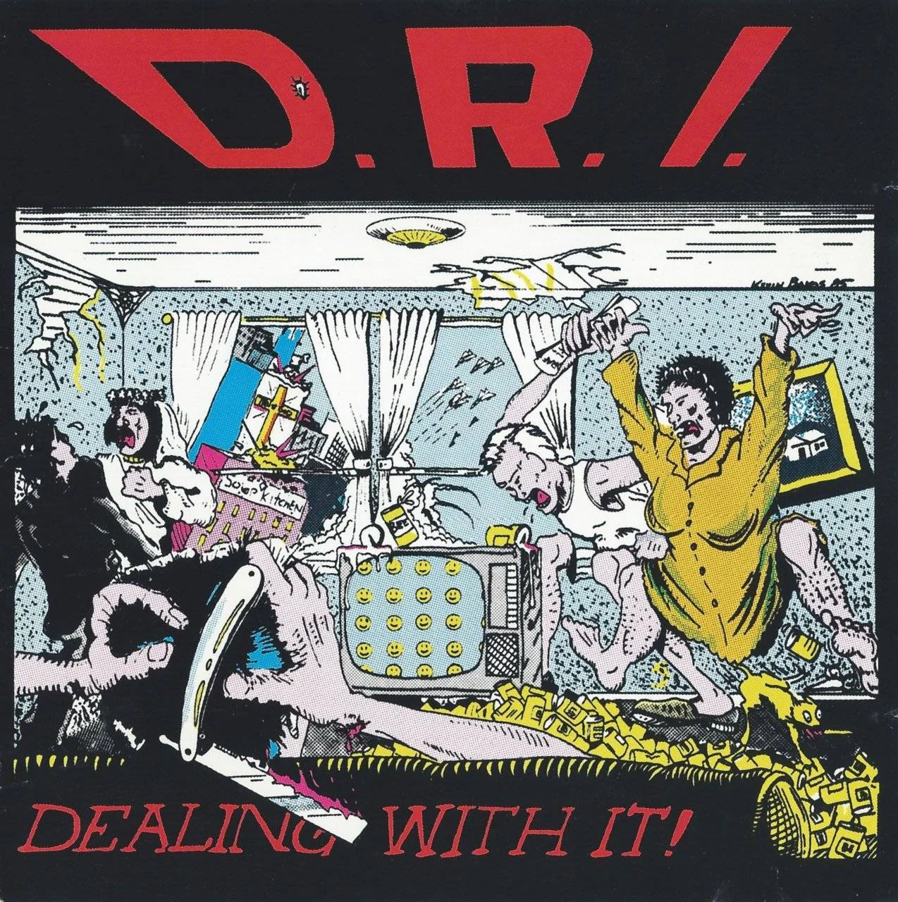 D.R.I. / Dirty Rotten Imbeciles - [ 1985 ] - Dealing With It! (Rotten Records 2091-2) - [ FLAC (Tracks & CD Image + .cue) 16-Bit 44.1 kHz ] + HD Scans