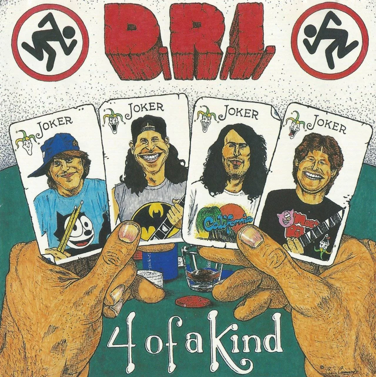 D.R.I. / Dirty Rotten Imbeciles - [ 1988 ] - 4 of A Kind (Metal Blade Records D2-73304, Enigma Records D2-73304) - [ FLAC (Tracks & CD Image + .cue) ]