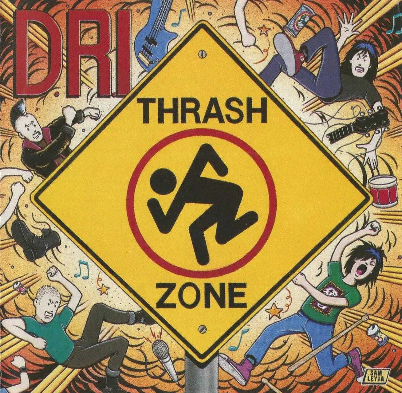 D.R.I. / Dirty Rotten Imbeciles - [ 1989 ] - Thrash Zone (Metal Blade Records PCCY-00042) - [ FLAC (Tracks & CD Image + .cue) 16-Bit 44.1 kHz ]