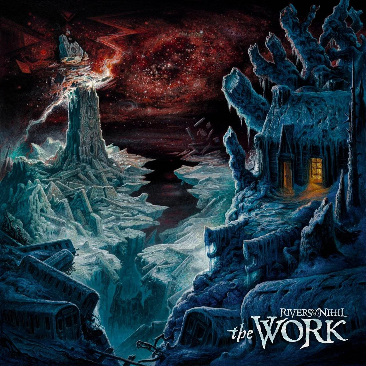 Rivers Of Nihil - [ 2021 ] - The Work - [ FLAC (tracks+.cue) 16-Bit 44.1 kHz ]