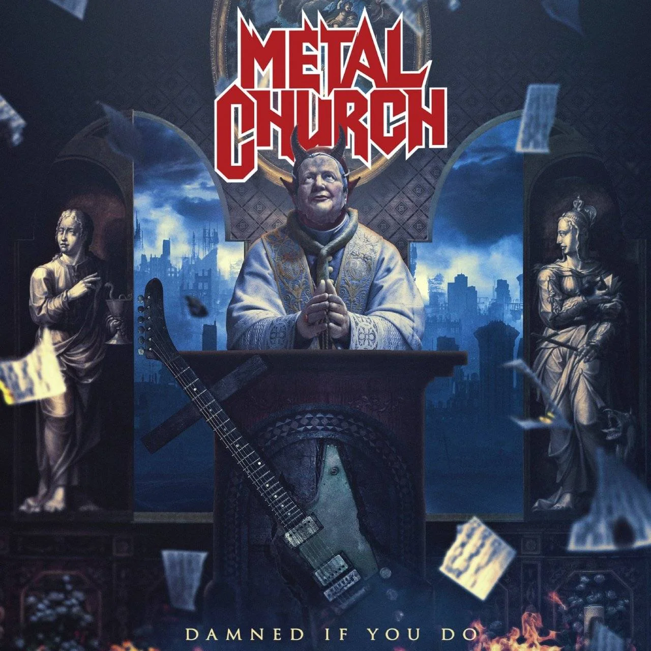 Metal Church - [ 2018 ] - Damned If You Do - [ FLAC (Tracks + .cue) 16-Bit 44.1 kHz ]